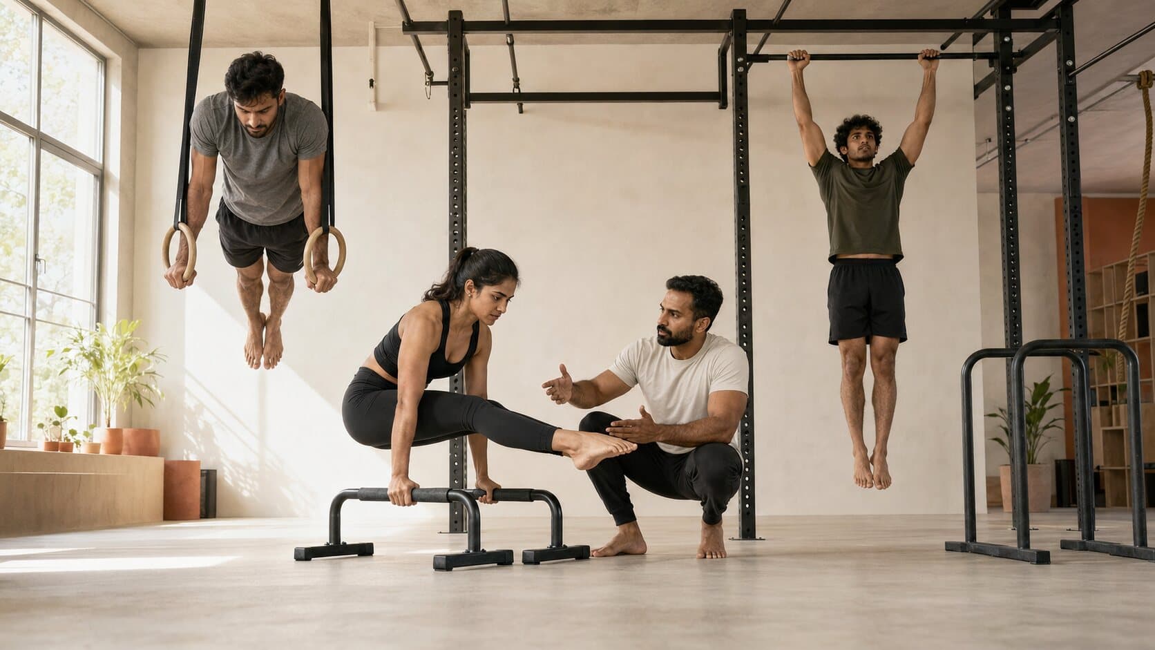 Calisthenics class at Warrior Fitflow